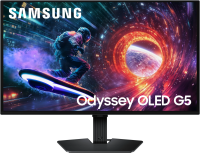 Монитор Samsung 27" S27FG502SIXCI черный OLED LED 1ms 16:9 HDMI матовая 200cd 178гр/178гр 2560x1440 180Hz DP Quad HD 2K (1440p) 3.30кг