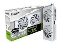 Видеокарта Palit RTX5060 WHITE OC 8GB GDDR7 128bit 3xDP HDMI 2FAN RTL