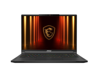 Ноутбук MSI Stealth 16 AI A2HWFG-086XRU Core Ultra 7 255H 32Gb SSD1Tb NVIDIA GeForce RTX 5060 8Gb 16" OLED QHD+ (2560x1600) FreeDOS black WiFi BT Cam (9S7-15F535-086)