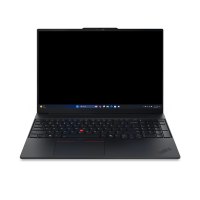 Ноутбук ThinkPad E16 Gen 3 16" WUXGA (1920x1200) IPS 300N, Ultra 7 255H, 1x16GB SODIMM DDR5-5600, 512GB SSD M.2, Arc 140T, WiFi6E, BT, TPM2, FPR, FHD+IR Cam, 48Wh, 65W USB-C, NoOS, 1Y, 1.63kg