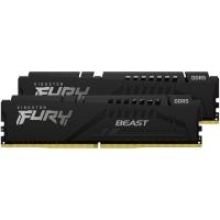 Модуль памяти Kingston 32GB DDR5 5200 DIMM FURY Beast Black Gaming Memory KF552C40BBK2-32 Non-ECC, CL40, 1.25V, KF552C40BBK2-32 1RX8 (Kit of 2), RTL (324358)