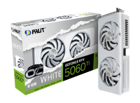 Видеокарта Palit RTX5060Ti WHITE OC 8GB GDDR7 128bit 3xDP HDMI 2FAN RTL