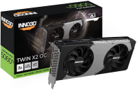 Видеокарта INNO3D RTX5060Ti TWIN X2 ОС 8GB GDDR7 128bit 3xDP HDMI 2FAN RTL