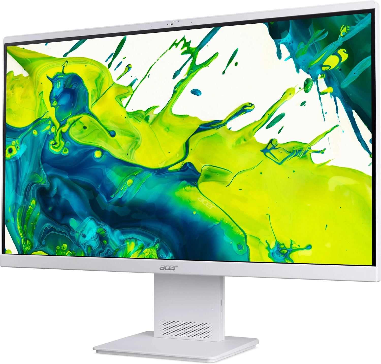 Моноблок Acer Aspire S27B-UGMTL-H 27" Full HD Core Ultra 5 125H (1.2) 16Gb SSD512Gb Arc graphics Eshell GbitEth WiFi BT 90W клавиатура мышь Cam белый 1920x1080