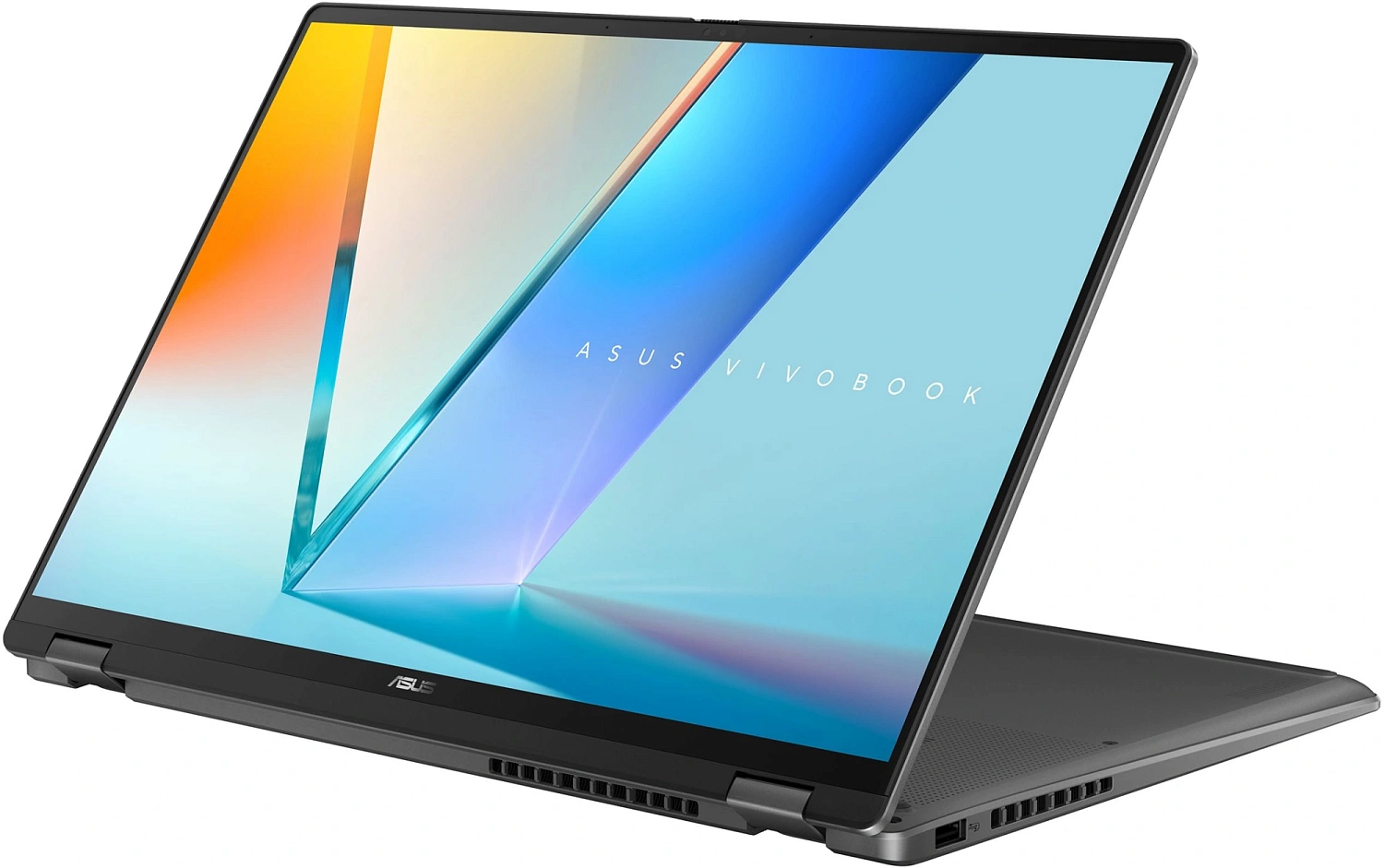 Ноутбук Asus Vivobook 16 Flip TP3607AA-SI086W Core Ultra 7 355 32Gb SSD1Tb Intel Graphics 16" OLED Touch WUXGA (1920x1200) Windows 11 grey WiFi BT Cam (90NB17B1-M005K0)