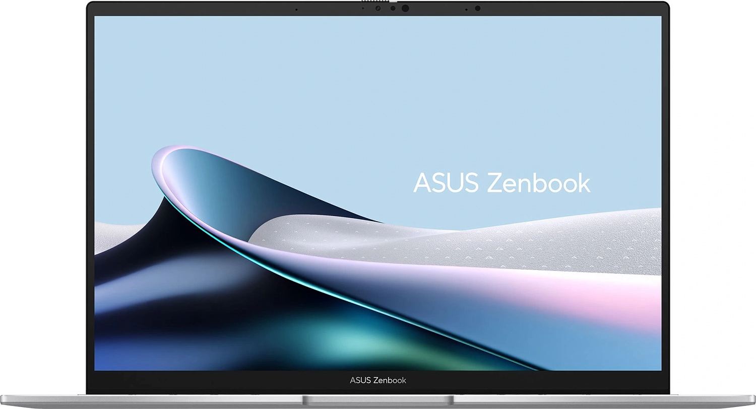 Ноутбук Asus Zenbook 14 UX3405CA-ST1352 Core Ultra 7 255H 32Gb SSD512Gb Intel Arc 14" OLED 3K (2880x1800) без ОС silver WiFi BT Cam Bag (90NB14W2-M01ZP0)