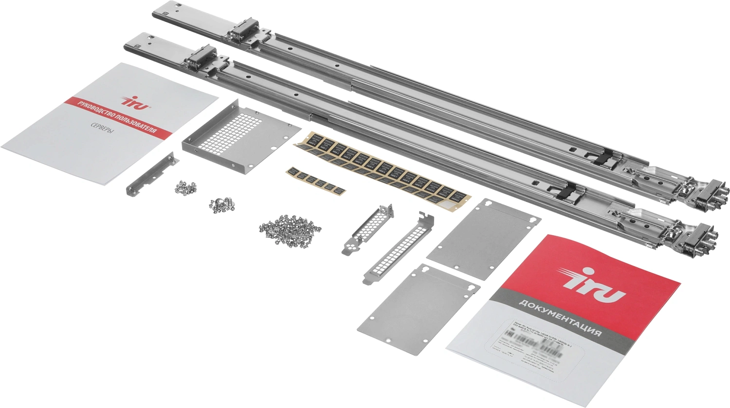 Сервер IRU Rock s4124p 1x6248 2x16Gb 1x500Gb M.2 SSD 9460-8i XL710 2x1600W w/o OS (2158976)