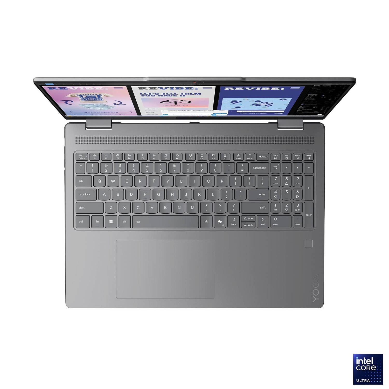 Ноутбук Lenovo Yoga 7 2-in-1 16ILL10 Intel Core Ultra 5 226V/16Gb/SSD512Gb/16"/IPS/WUXGA/1920x1200/60Hz/Win11 (SL English)/Luna Grey/1.92kg (83JT0000US)