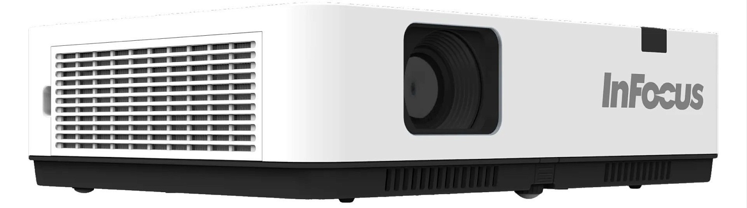 Проектор INFOCUS IN1044 3LCD,5000lm,XGA,1.34~2.22:1,50000:1,16W,2хHDMI1.4b,VGAin,CompositeIN,3,5audioIN,RCAx2IN,USB-A,VGAout,3,5audioOUT,RS232,MiniUSBBserv,RJ45,PJLink,3,3кг