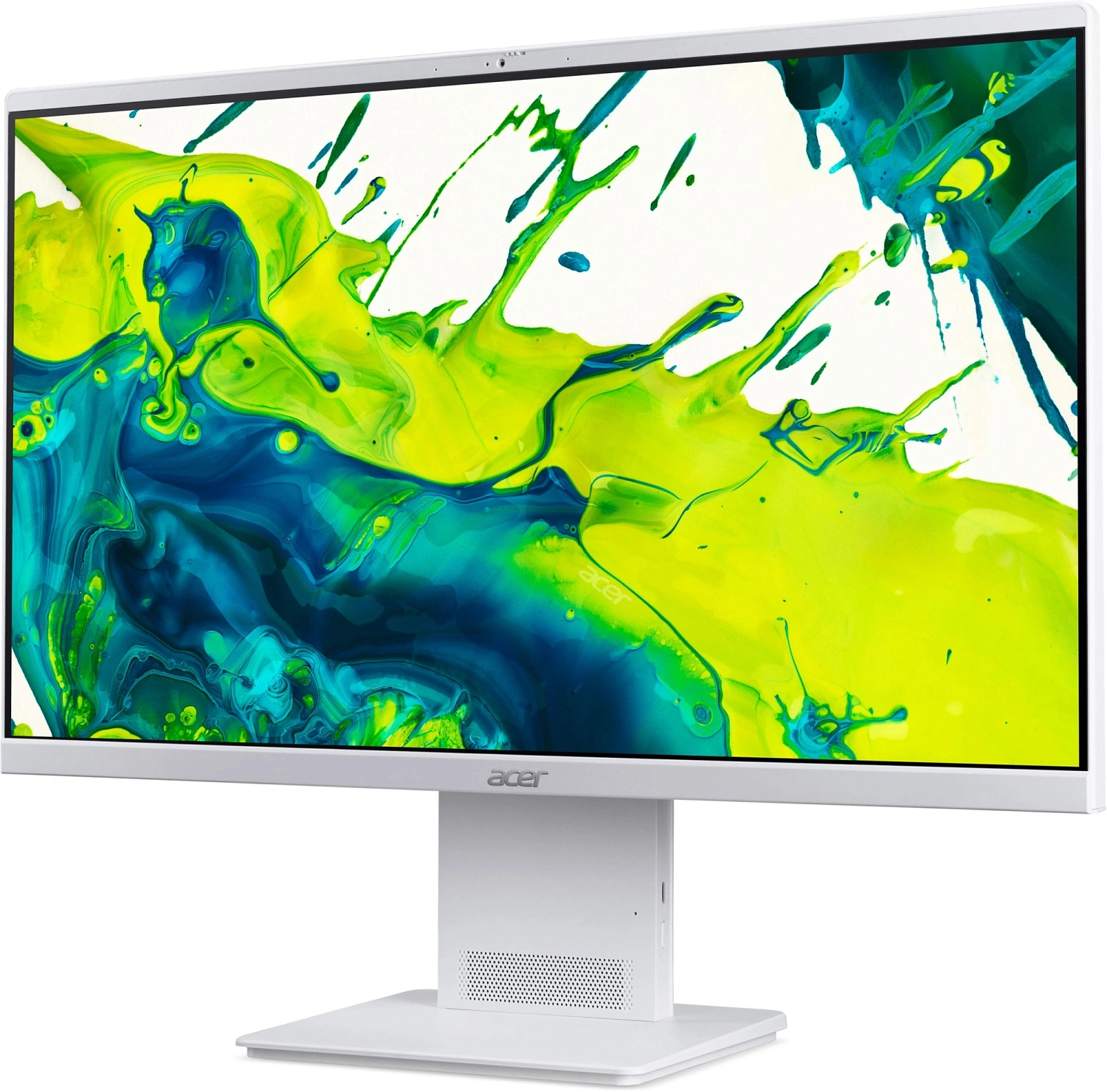 Моноблок Acer Aspire S24B-GMTL-H 23.8" Full HD Core Ultra 7 155H (1.4) 16Gb SSD512Gb Arc graphics Eshell GbitEth WiFi BT 90W клавиатура мышь Cam белый 1920x1080