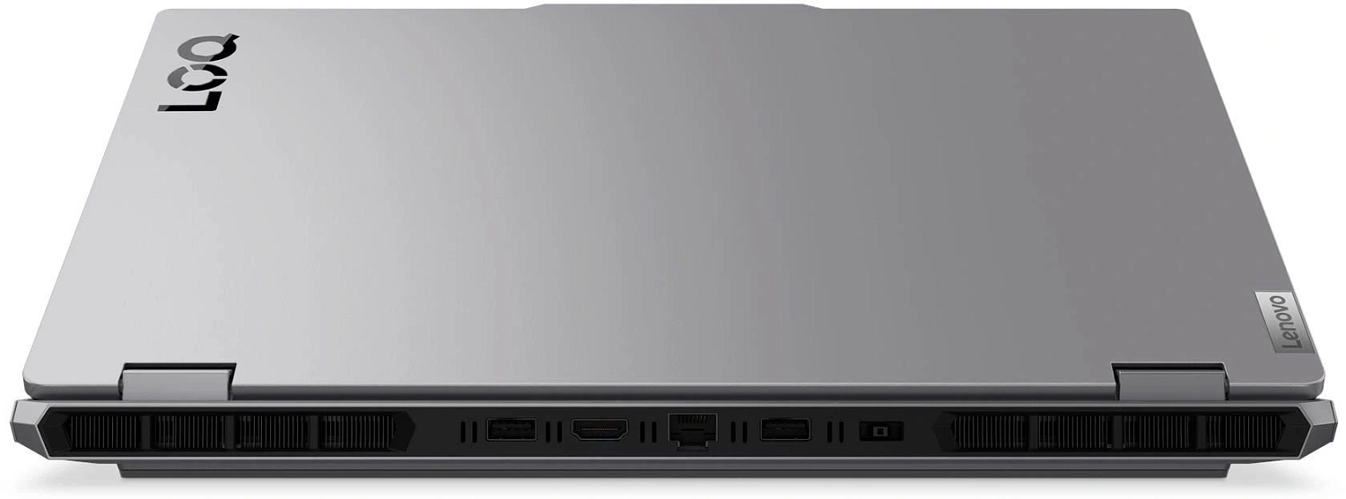 Ноутбук Lenovo LOQ 15IRX10 Core i7 14700HX 16Gb SSD512Gb NVIDIA GeForce RTX 5060 8Gb 15.6" IPS FHD (1920x1080) без ОС grey WiFi BT Cam (83JE00YLPS)