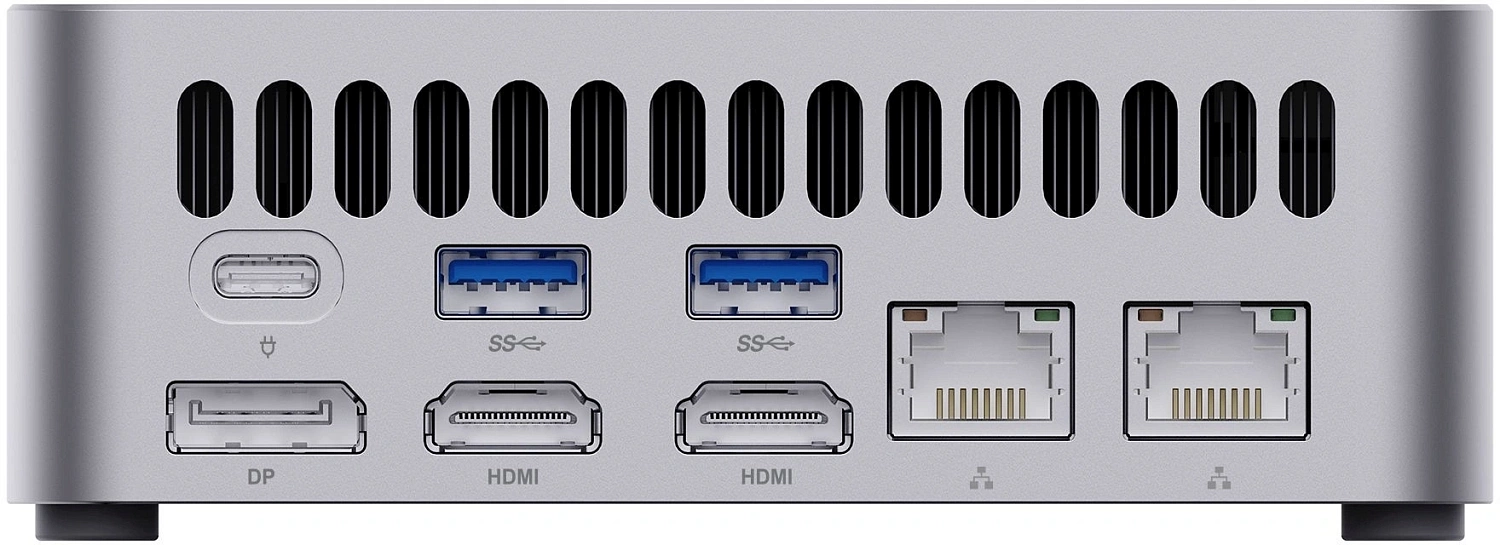 Неттоп Digma Pro Minimax X5 i5 12600H (2.7) 16Gb SSD512Gb UHDG Windows 11 Pro GbitEth WiFi BT 100W серебристый (DPP5-ADXW06)