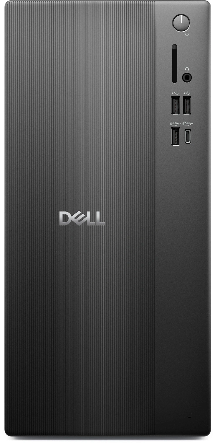 ПК Dell Tower ECT1250 MT i3 14100 (3.5) 8Gb SSD512Gb UHDG 730 Windows 11 Pro GbitEth WiFi BT 290W мышь клавиатура черный (3857)