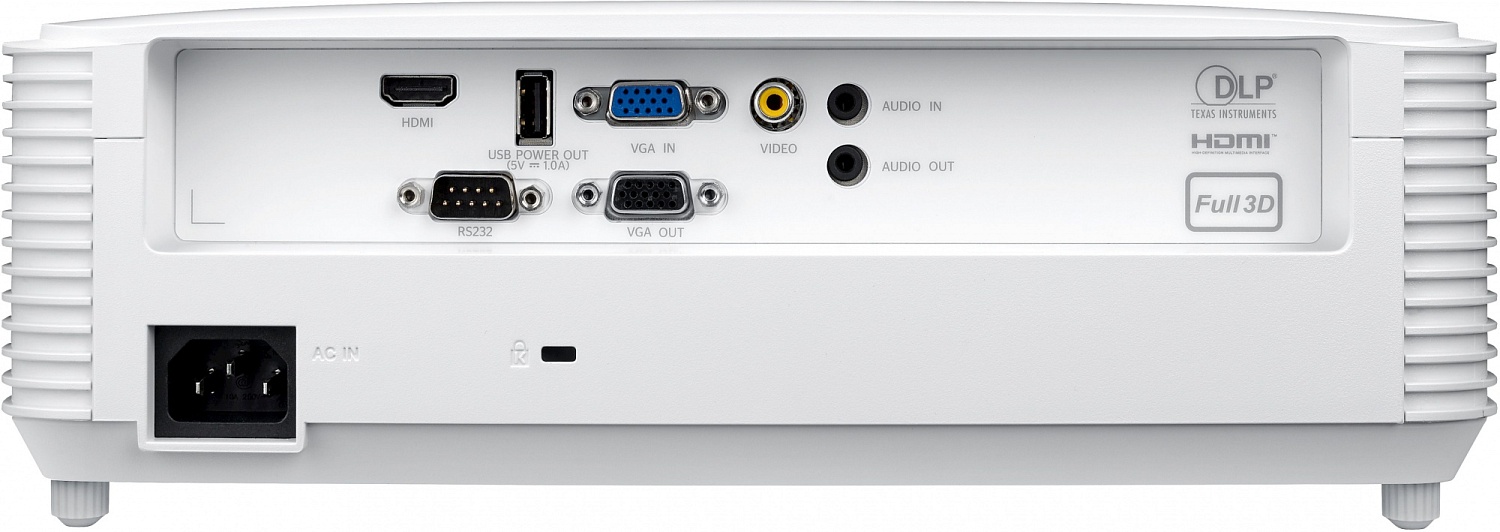 Проектор Optoma X309ST DLP 3700Lm (1024x768) 25000:1 ресурс лампы:6000часов 1xUSB typeA 1xHDMI 3кг