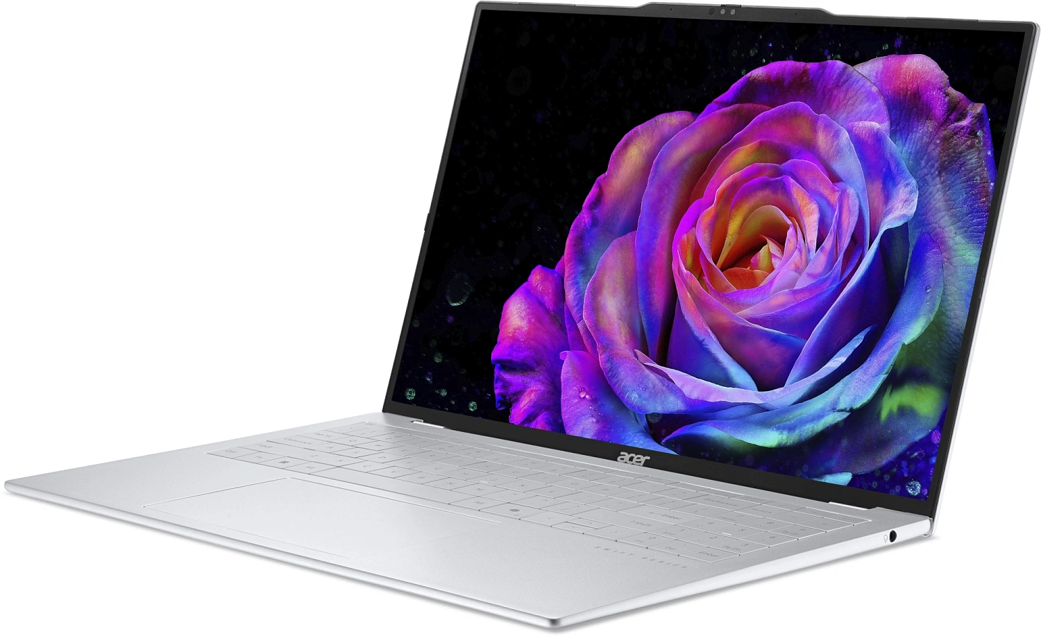 Ноутбук Acer Swift Air 16 SFA16-61M-R721 AMD Ryzen AI 7 350/16Gb/SSD1Tb/16"/OLED/WUXGA/1920x1200/60Hz/NoOS/Silver/1.1kg (NX.DJBCD.002)