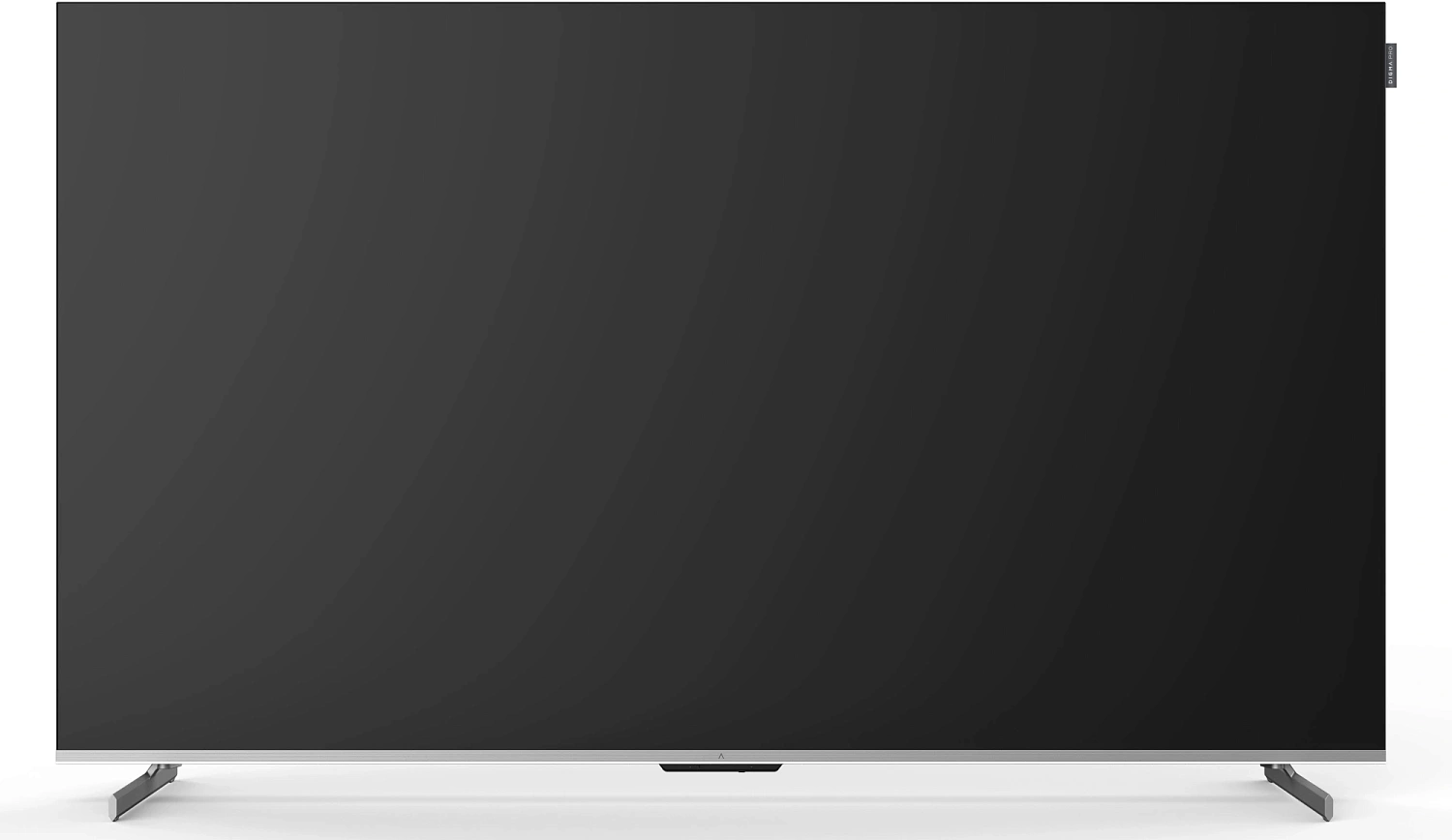 Телевизор QLED Digma Pro 75" Mini LED 75Q Google TV Frameless серебристый/серебристый 4K Ultra HD 144Hz DVB-T DVB-T2 DVB-C DVB-S DVB-S2 USB WiFi Smart TV