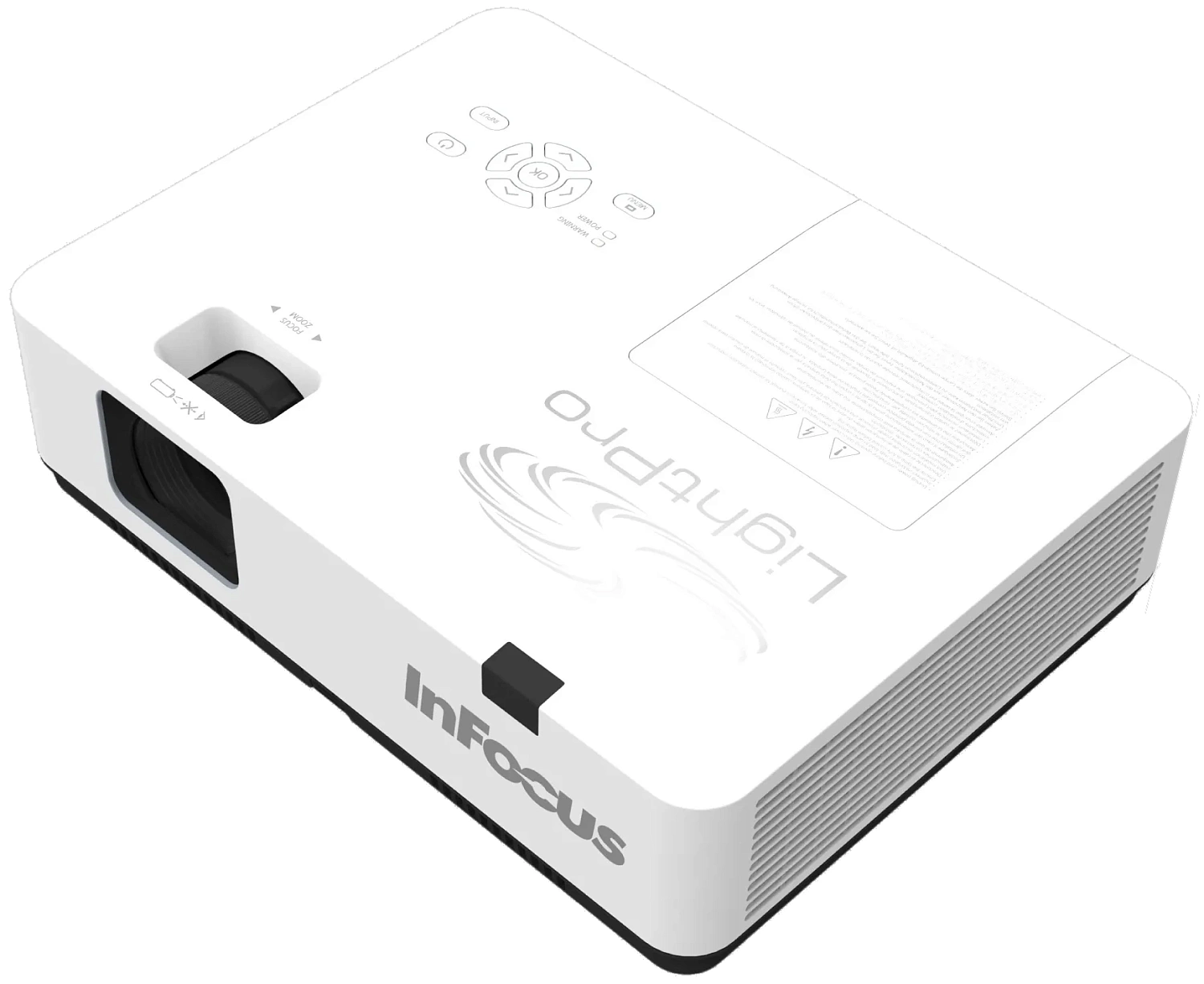 Проектор INFOCUS IN1046 3LCD,5000 lm,WXGA,1.26~2.09:1, 50000:1, 16W, 2хHDMI 1.4b, VGA in, CompositeIN, 3,5 mm audio IN, RCAx2 IN, USB-A, VGA out, 3,5 audio OUT, RS232, Mini USB B serv, RJ45, PJLink,3,3 кг