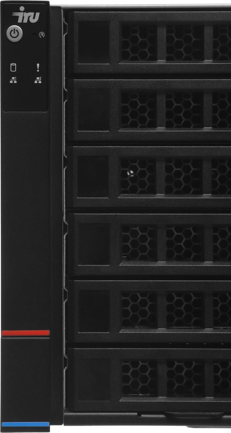 Сервер IRU Rock s4136p 1x6248 2x16Gb 1x500Gb M.2 SSD 9361-16i XL710 2x1600W w/o OS (2158981)