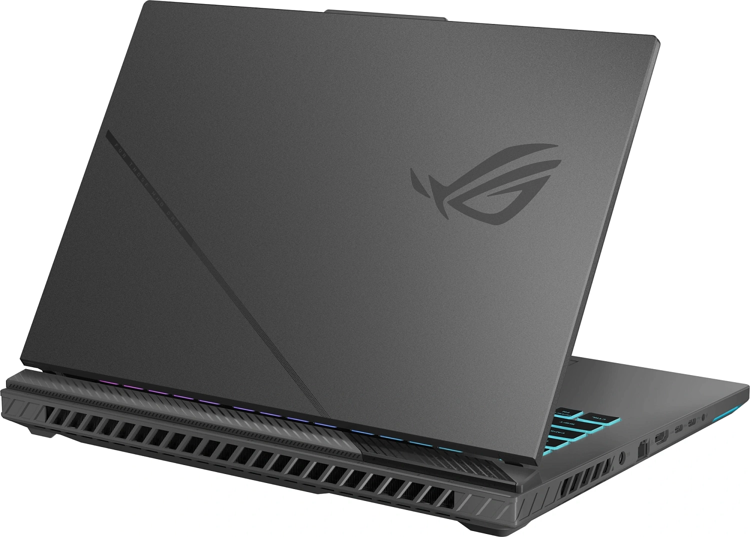 Ноутбук Asus ROG Strix G16 G614PR-RV089 Ryzen 9 8940HX 32Gb SSD1Tb NVIDIA GeForce RTX5070Ti 12Gb 16" IPS WUXGA (1920x1200) без ОС grey WiFi BT Cam (90NR0NJ7-M00620)