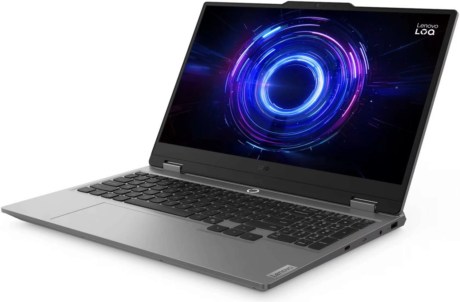 Ноутбук Lenovo LOQ 15IRX10 Core i7 14700HX 16Gb SSD512Gb NVIDIA GeForce RTX 5060 8Gb 15.6" IPS FHD (1920x1080) без ОС grey WiFi BT Cam (83JE00YLPS)
