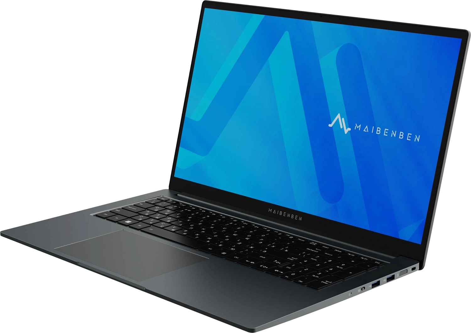 Ноутбук Maibenben P17A-R787UM Ryzen 7 8745HS 16Gb SSD512Gb AMD Radeon Graphics 17.3" IPS FHD (1920x1080) Linux grey WiFi BT Cam (P17A-R787UMF1SHGRE0)