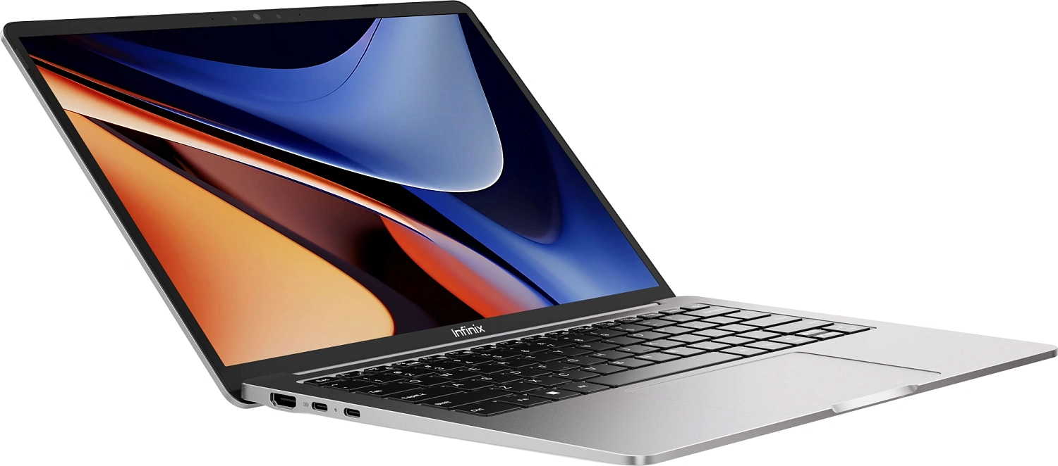 Ноутбук Infinix Inbook Air XL442 Core i5 1235U 16Gb SSD512Gb Intel Iris Xe graphics 14" IPS FHD (1920x1200) Windows 11 Home grey WiFi BT Cam (71008302086)