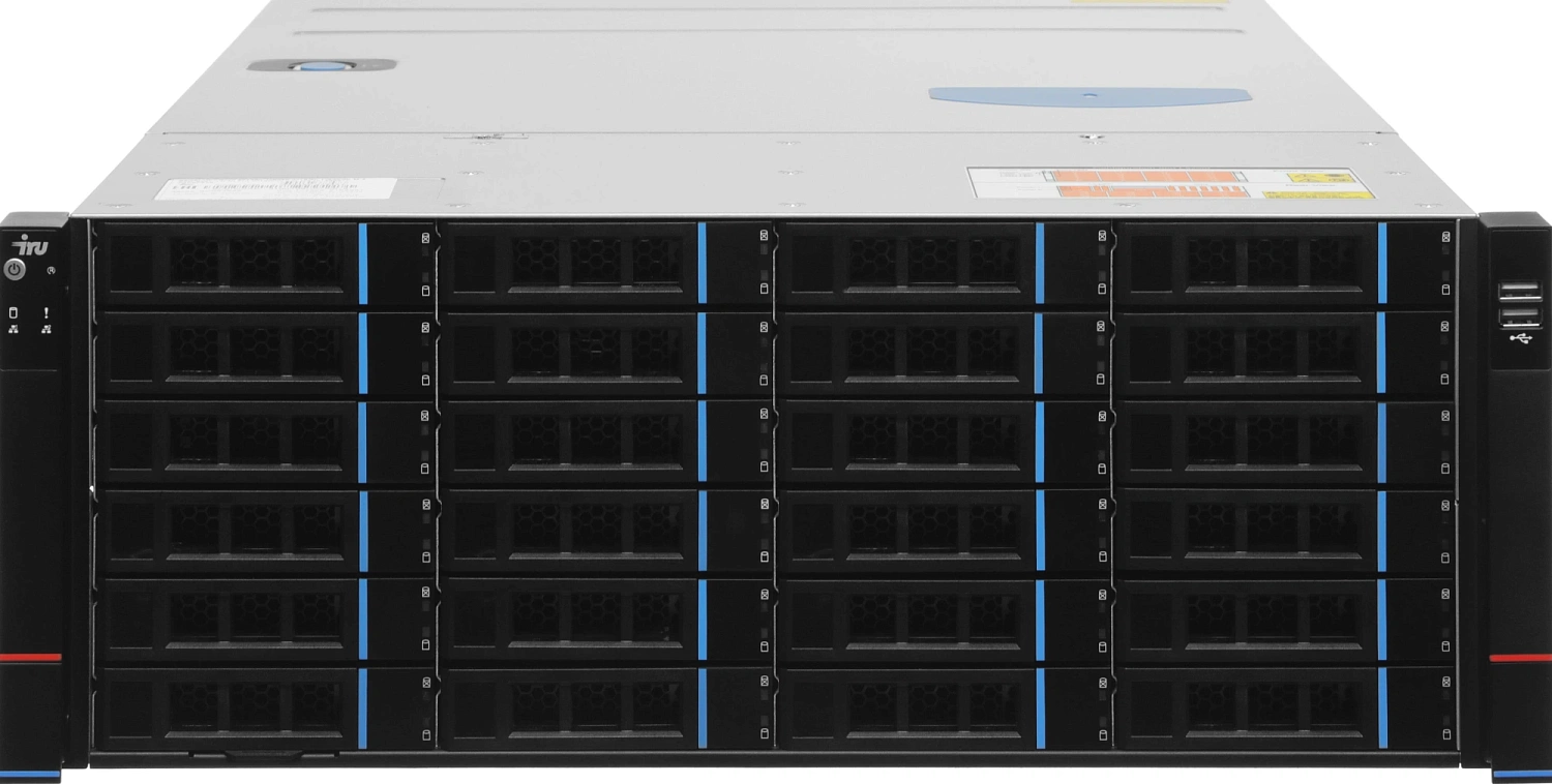 Сервер IRU Rock s4136p 1x6248 2x16Gb 1x500Gb M.2 SSD 9361-16i XL710 2x1600W w/o OS (2158981)