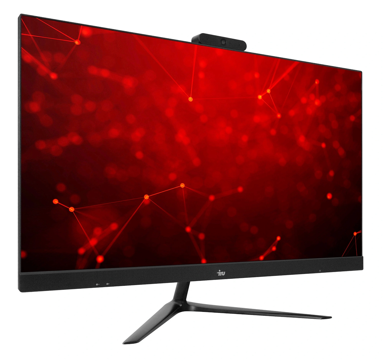 Моноблок IRU Агат P2315 23.8" Full HD i5 10400 (2.9) 8Gb SSD240Gb UHDG 630 Free DOS GbitEth WiFi BT 120W клавиатура мышь Cam черный 1920x1080 (RUS)