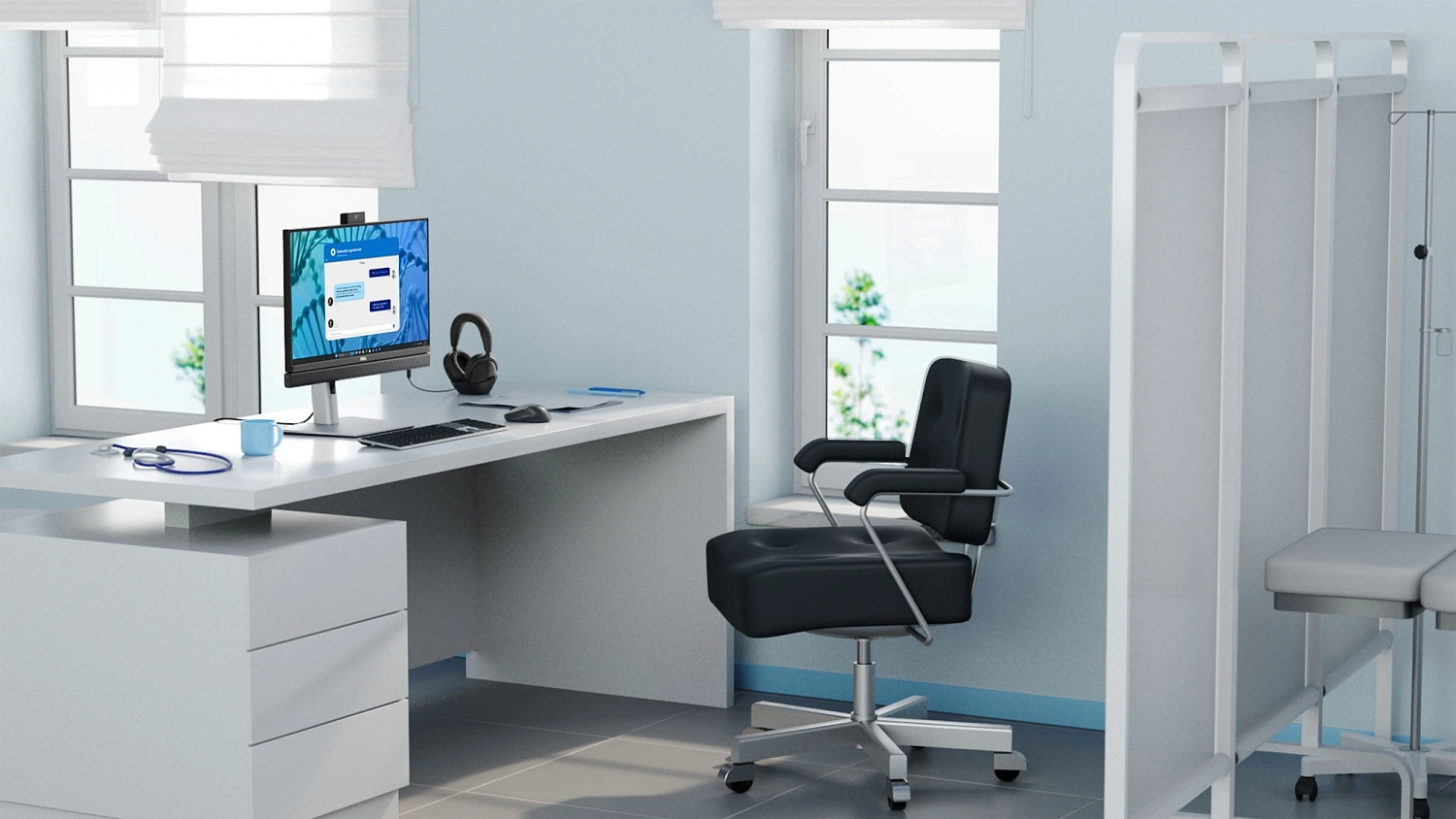 Моноблок Dell Optiplex 7420 23.8" Full HD i7 14700 (2.1) 32Gb SSD1Tb UHDG 770 CR Windows 11 Pro GbitEth WiFi BT 130W клавиатура мышь Cam черный 1920x1080