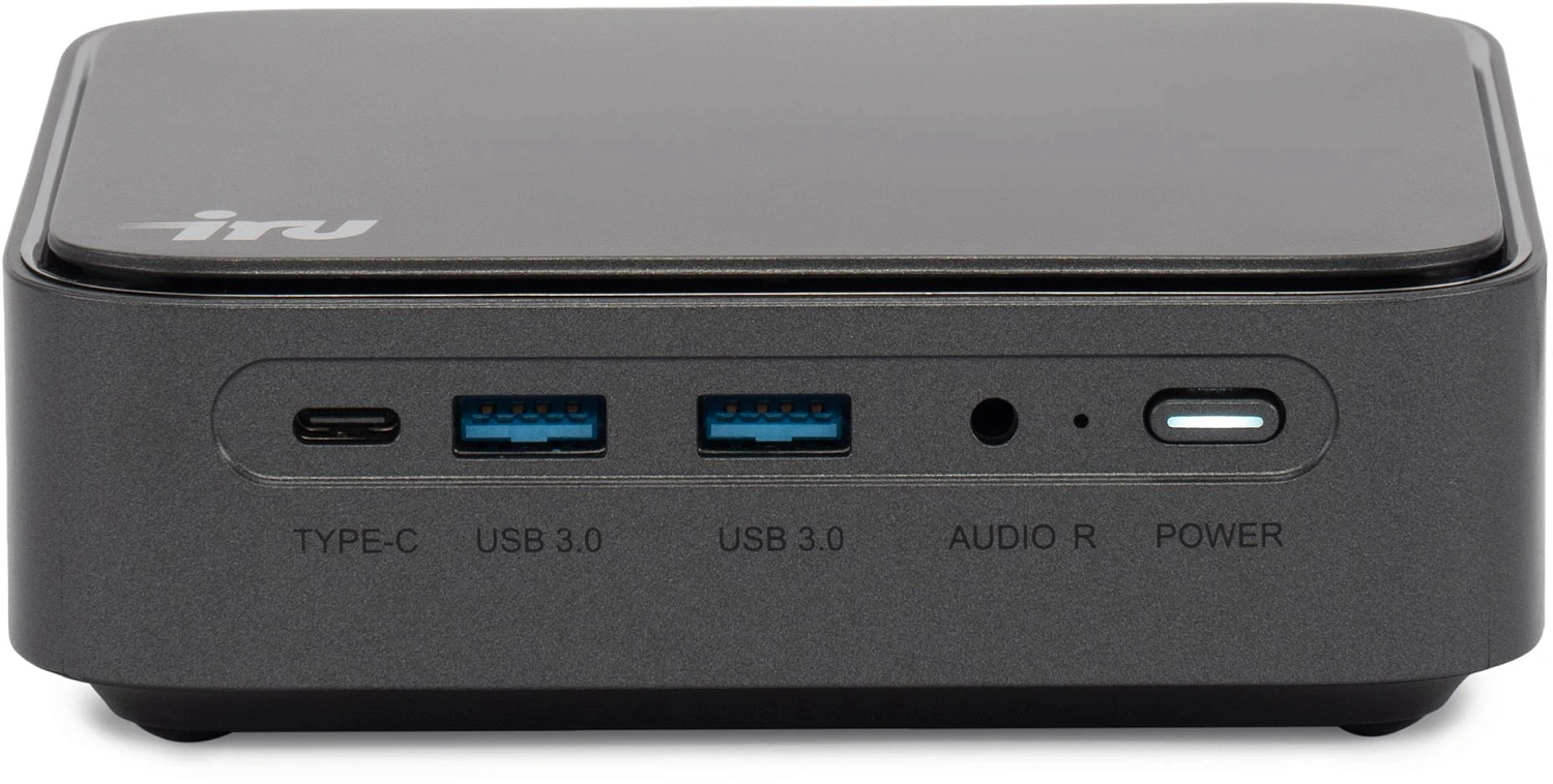 Неттоп IRU Tactio 310TLCN i3 1115G4 (3) 16Gb SSD256Gb UHDG Windows 11 Pro GbitEth WiFi BT 65W черный (2136303)