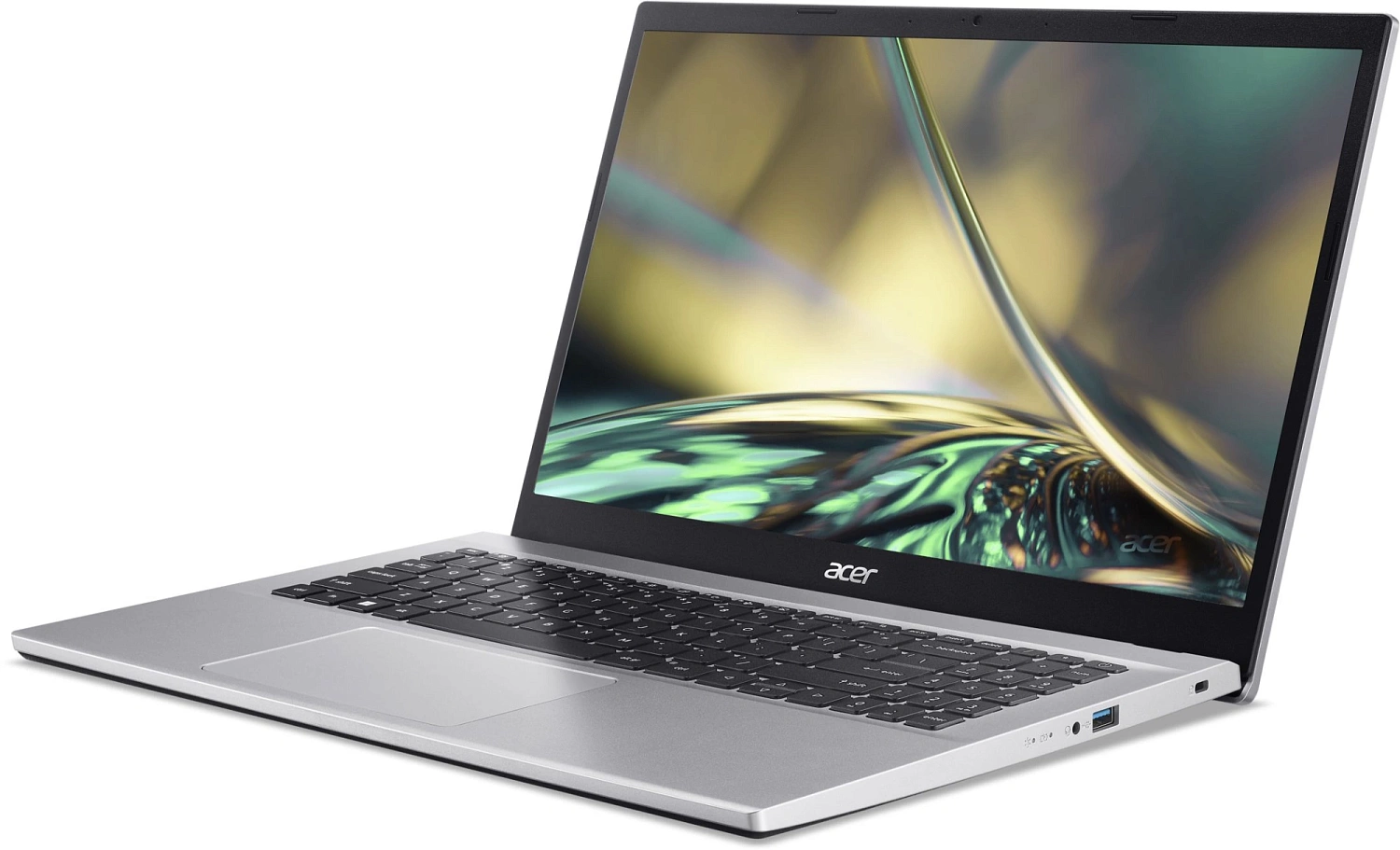 Ноутбук Acer Aspire 3 A315-59-52X6 Core i5 1235U 16Gb SSD512Gb Intel Iris Xe graphics 15.6" IPS FHD (1920x1080) без ОС silver WiFi BT Cam (NX.K6TER.007)