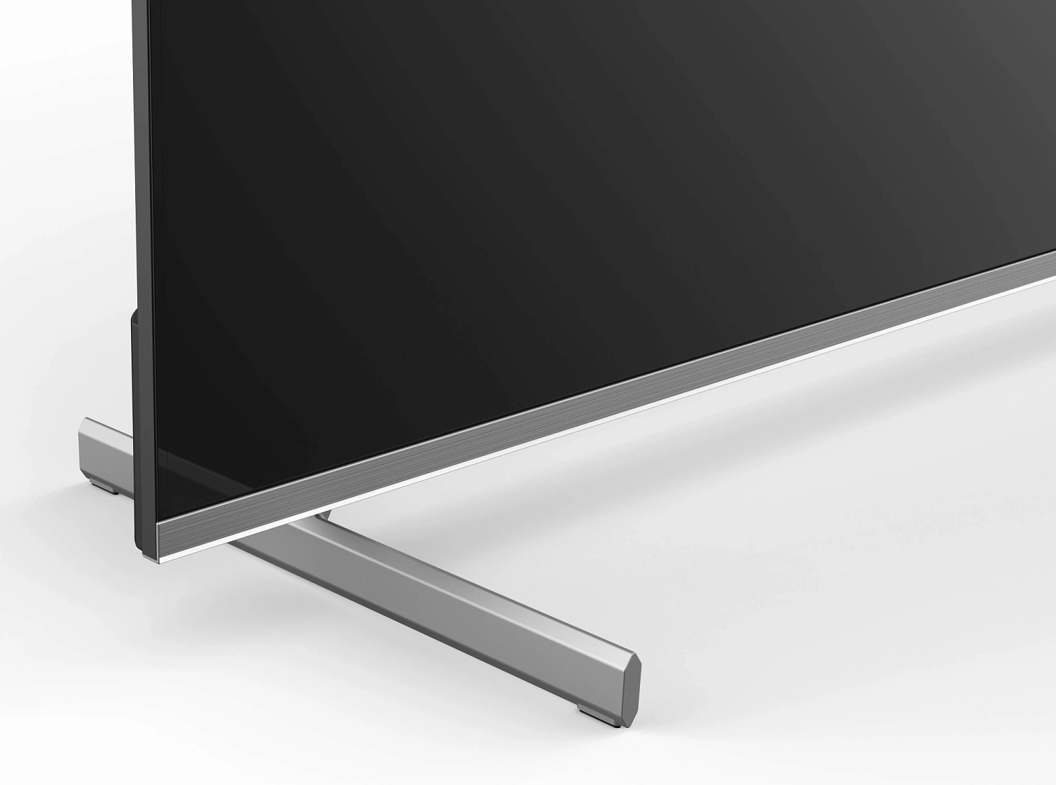 Телевизор QLED Digma Pro 75" Mini LED 75Q Google TV Frameless серебристый/серебристый 4K Ultra HD 144Hz DVB-T DVB-T2 DVB-C DVB-S DVB-S2 USB WiFi Smart TV