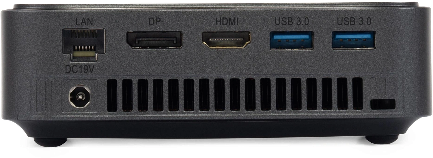 Неттоп IRU Tactio 310TLCN i3 1115G4 (3) 16Gb SSD256Gb UHDG Windows 11 Pro GbitEth WiFi BT 65W черный (2136303)