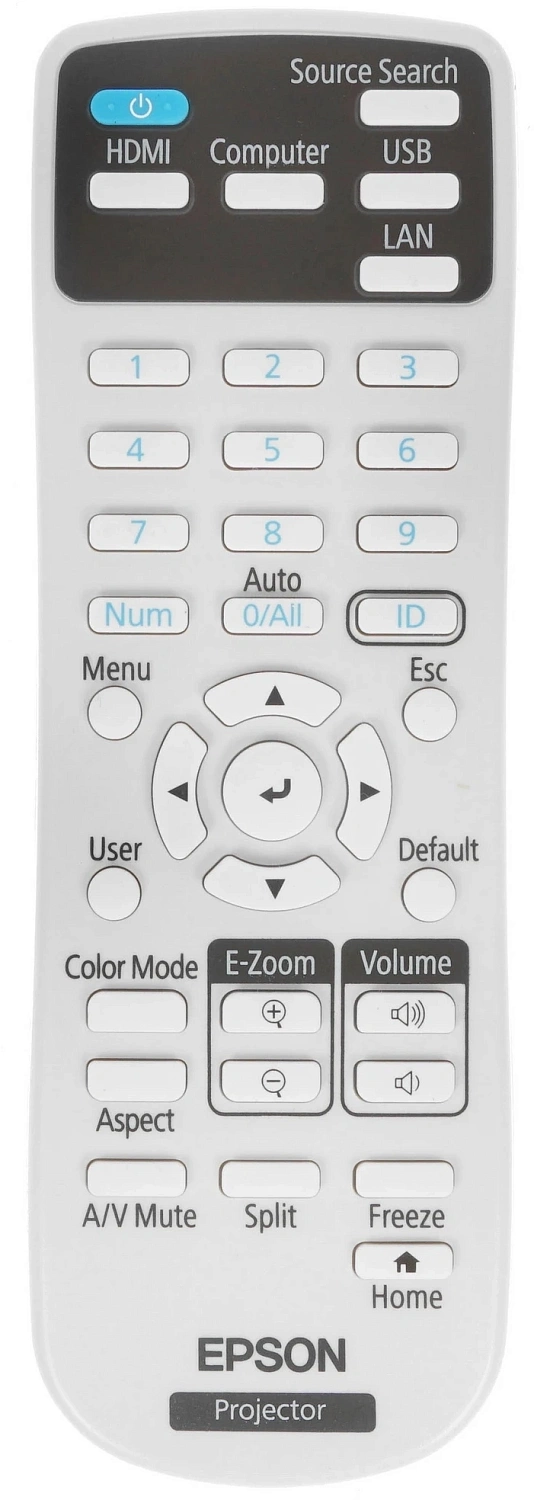 Проектор Epson EB-FH52 LCD 4000Lm (1920x1080) 16000:1 ресурс лампы:5500часов 1xUSB typeA 1xUSB typeB 2xHDMI 3.1кг