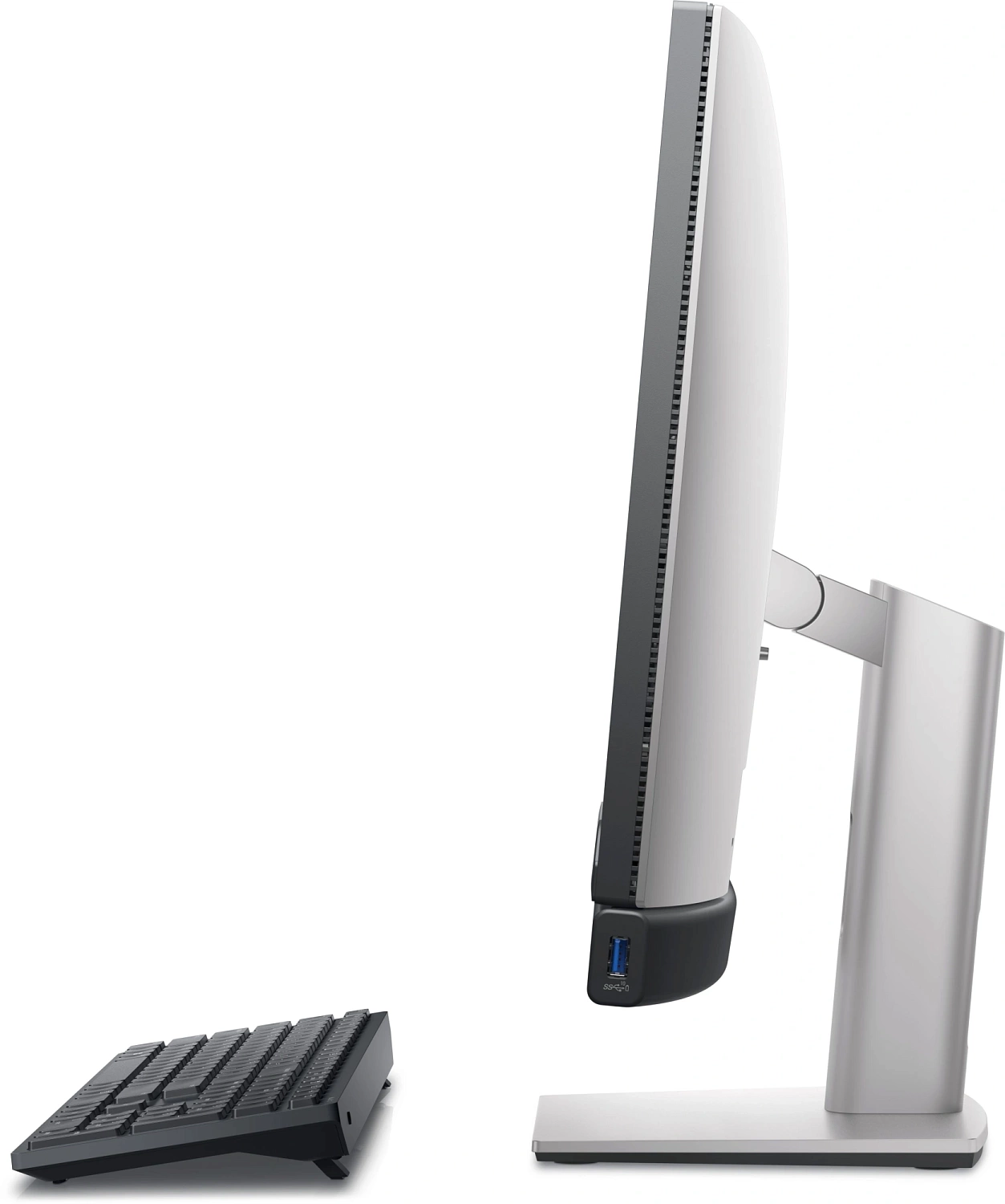 Моноблок Dell Optiplex 7420 23.8" Full HD i7 14700 (2.1) 32Gb SSD1Tb UHDG 770 CR Windows 11 Pro GbitEth WiFi BT 130W клавиатура мышь Cam черный 1920x1080