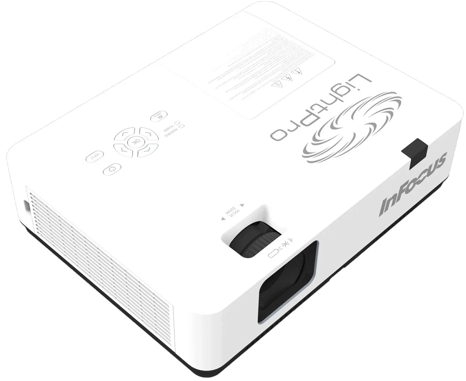 Проектор INFOCUS IN1046 3LCD,5000 lm,WXGA,1.26~2.09:1, 50000:1, 16W, 2хHDMI 1.4b, VGA in, CompositeIN, 3,5 mm audio IN, RCAx2 IN, USB-A, VGA out, 3,5 audio OUT, RS232, Mini USB B serv, RJ45, PJLink,3,3 кг