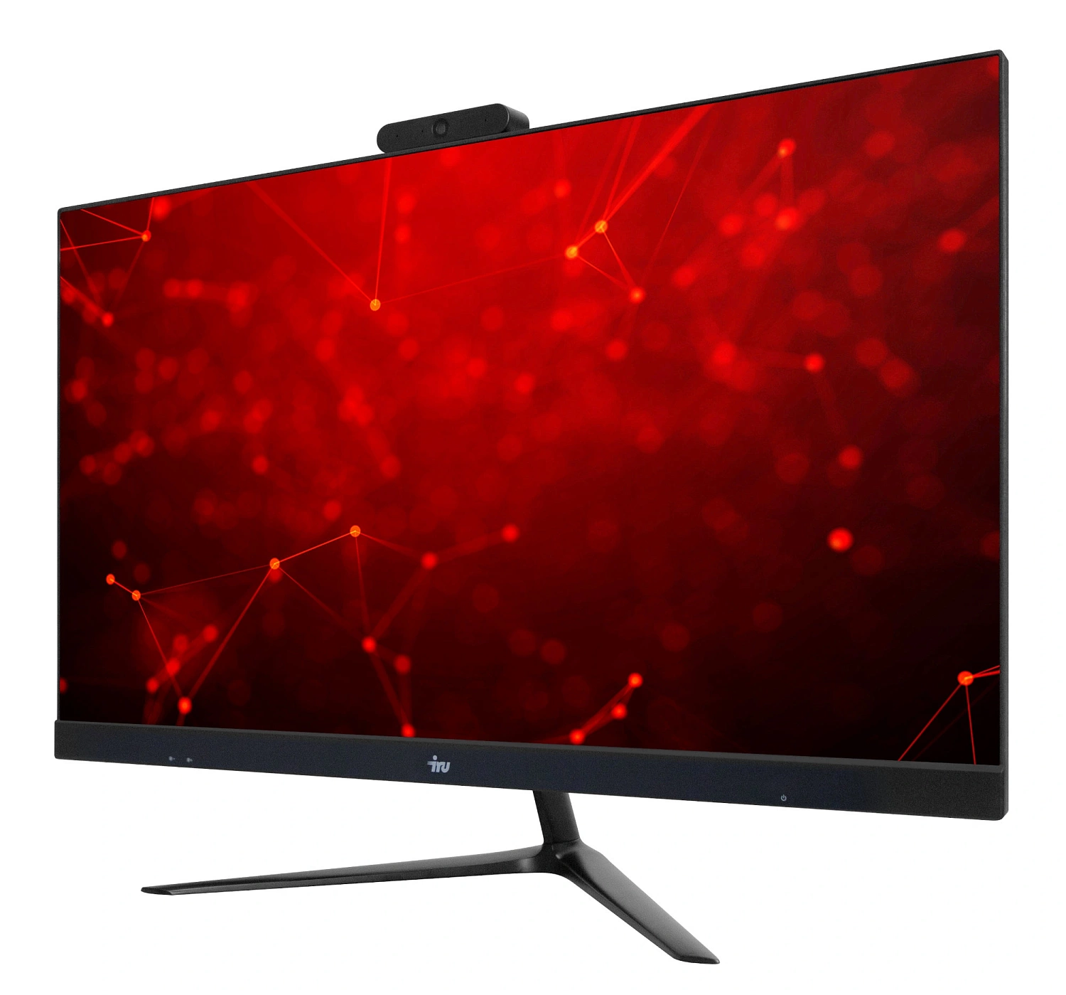 Моноблок IRU Агат P2315 23.8" Full HD i5 10400 (2.9) 8Gb SSD240Gb UHDG 630 Free DOS GbitEth WiFi BT 120W клавиатура мышь Cam черный 1920x1080 (RUS)