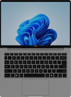 Ноутбук Tecno MegaBook T14RA Air Core i5 1334U 16Gb SSD512Gb Intel Iris Xe graphics 14" IPS WUXGA (1920x1200) Windows 11 Home grey WiFi BT Cam 6460mAh (71003300537)