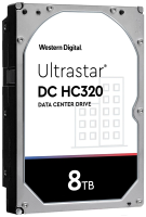Жесткий диск Western Digital Ultrastar DC HC320 HDD 3.5" SATA 8TB, 7200 rpm, 256MB buffer, 512e, 0B36404, 1 year (потертости.)