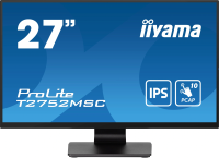 Монитор Iiyama 27" ProLite T2752MSC-B1 черный IPS LED 5ms 16:9 HDMI M/M матовая 1000:1 400cd 178гр/178гр 1920x1080 60Hz DP FHD USB Touch 6.7кг