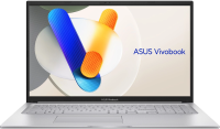 Ноутбук ASUS Vivobook 17 X1704VA-AU398 Core i7-1355U/DDR4 16GB/1TB M.2 SSD /17.3" FHD IPS (1920 x 1080)/No OS/Cool Silver/2,1Kg/RU_EN_Keyboard