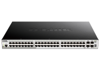 Коммутатор D-Link DGS-1510-52XMP DGS-1510-52XMP/A2A (L2+) 48x1Гбит/с 4SFP+ 370W управляемый