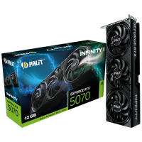 Видеокарта Palit Bad Pack RTX5070 INFINITY 3 12GB GDDR7 192bit 3xDP HDMI 3FAN RTL bp