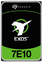 Жесткий диск Seagate Exos 7E10 HDD 3.5" SATA 10Tb, 7200 rpm, 256Mb buffer, 512e/4Kn, ST10000NM017B, 1 year (analog ST10000NM001G) (следы установки)