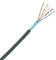 Кабель информационный Panduit PFO6X04BL-CEG кат.6A F/UTP 4X2X23AWG OSP внешний 305м черный