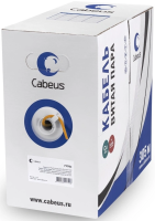 Кабель информационный Cabeus UTP-4P-Cat.5e-SOLID-LSZH кат.5E U/UTP 4 пары LSZH внутренний 305м оранжевый