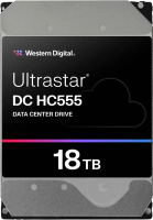 Жесткий диск WD SATA-III 18TB WUH722018CLE6L4_0B48723 Ultrastar DC HC555 512E (7200rpm) 512Mb 3.5"