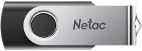 Носитель информации Netac U505 256GB USB3.2 Flash Drive, ABS+Metal housing (replaced NT03U505N-256G-30BK)