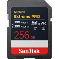 Карта памяти SanDisk Extreme PRO 256GB SDXC Memory Card up to 300MB/s, UHS-II, Class 10, U3, V90