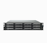Система хранения данных TerraMaster U12-500 Plus 2U 10C 1,7(4,7)GhzCPU/16Gb(64)/RAID0,1,10,5,6,JBOD/up to 12 HS SATA(3,5'/2,5')/2xM.2 2280 NVMe/ 1xPCIe/3xUSB3.2 1xUSB Type-c/HDMI/2x10GbE RJ-45/iSCSI/2xPS/1YW/no rails